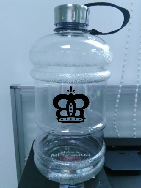 Bottle printed